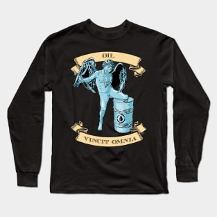 OIL VINCIT OMNIA Long Sleeve T-Shirt